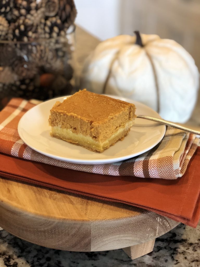 Ooey Gooey Pumpkin Bars