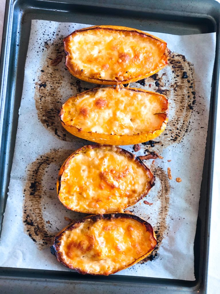 Spaghetti Squash Au Gratin