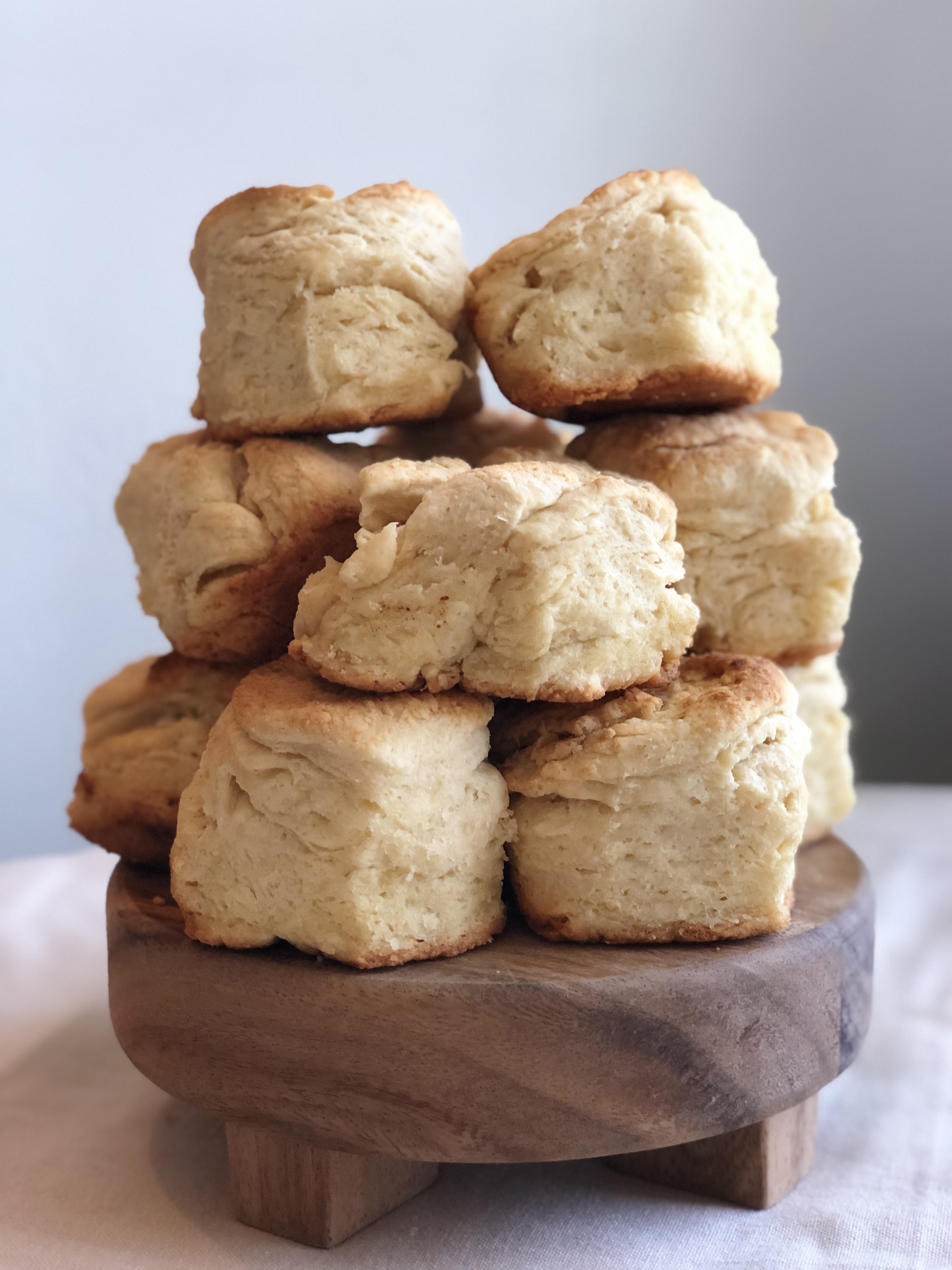 Cast Iron Buttermilk Biscuits - The Toasty Kitchen