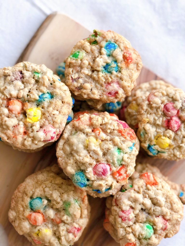 M&M Oatmeal Cookies