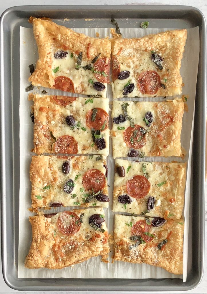 Puff Pastry Pizza