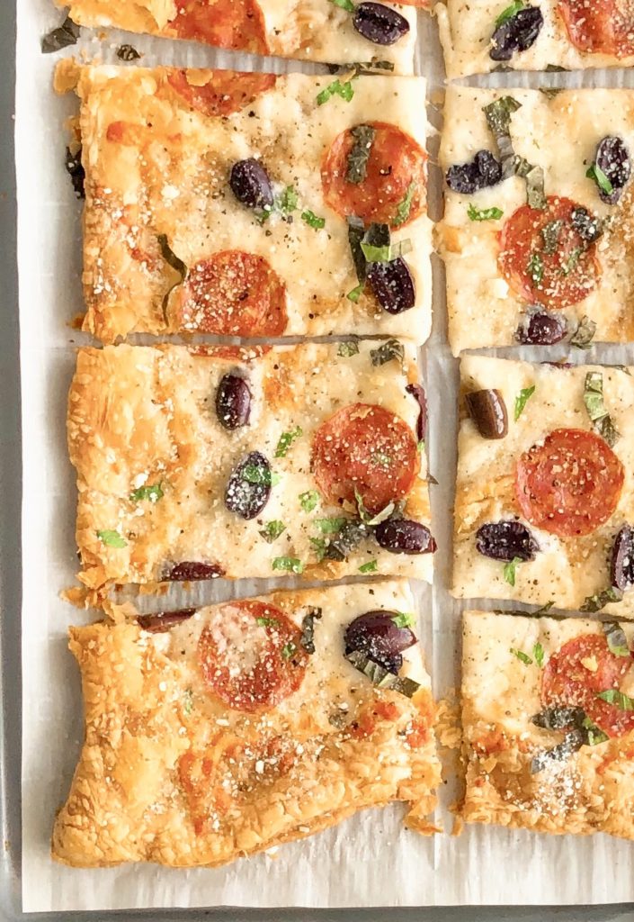 Puff Pastry Pizza