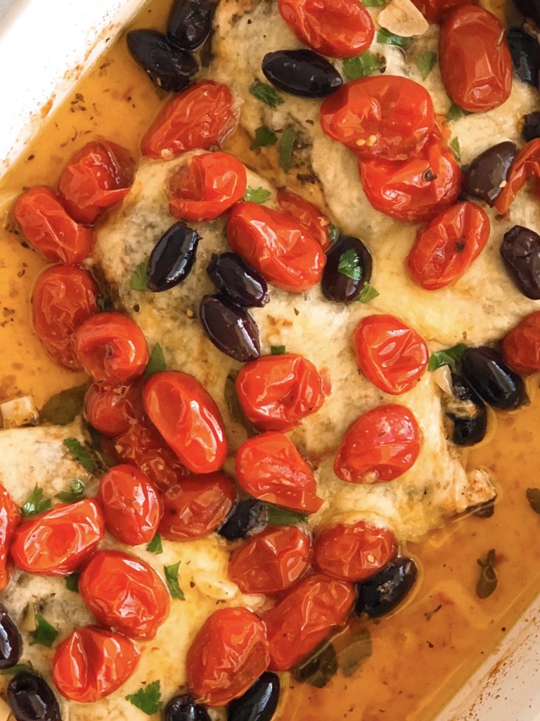 Caprese Baked Chicken