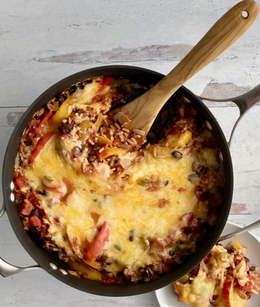 Vegetarian Black Bean Skillet