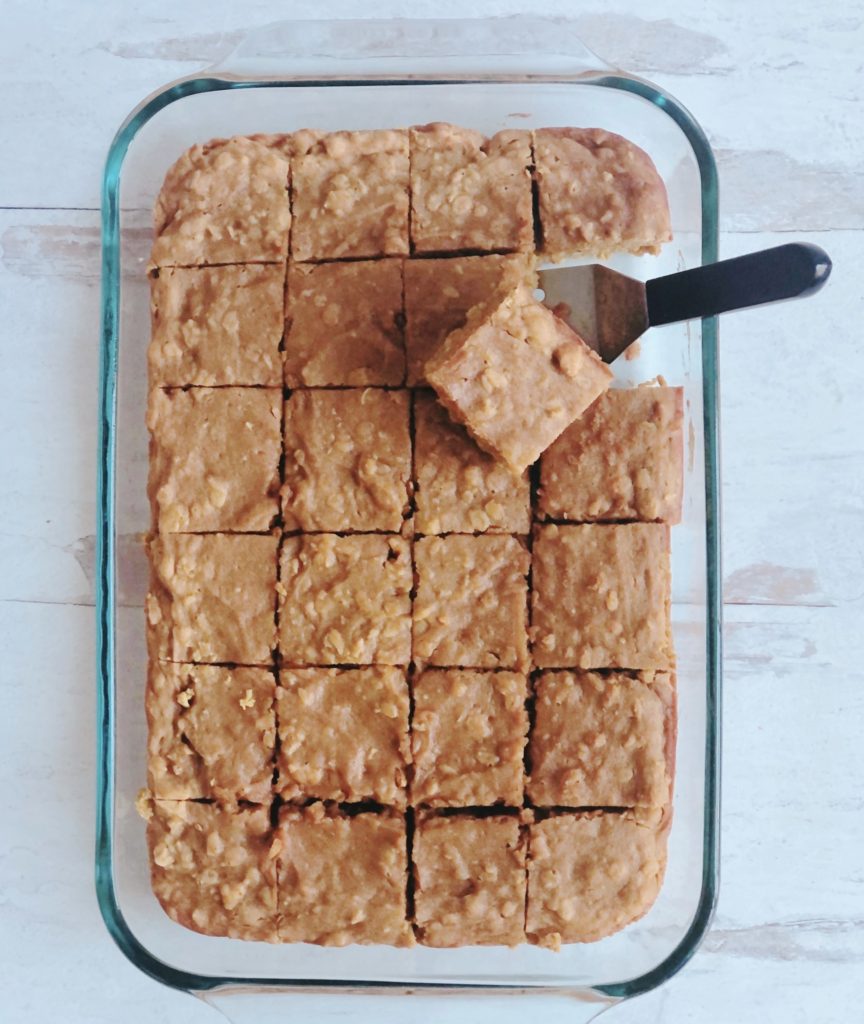 Pumpkin Oatmeal Bars