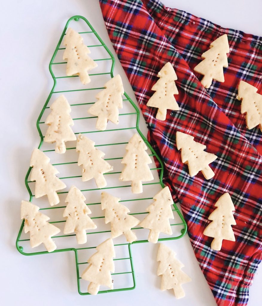 Ginger and Rosemary Shortbread