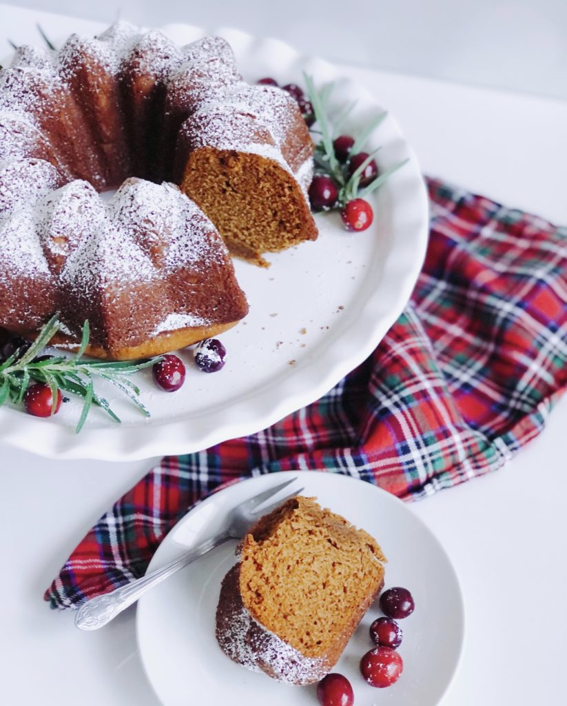 Gingerbread Bundt Cake