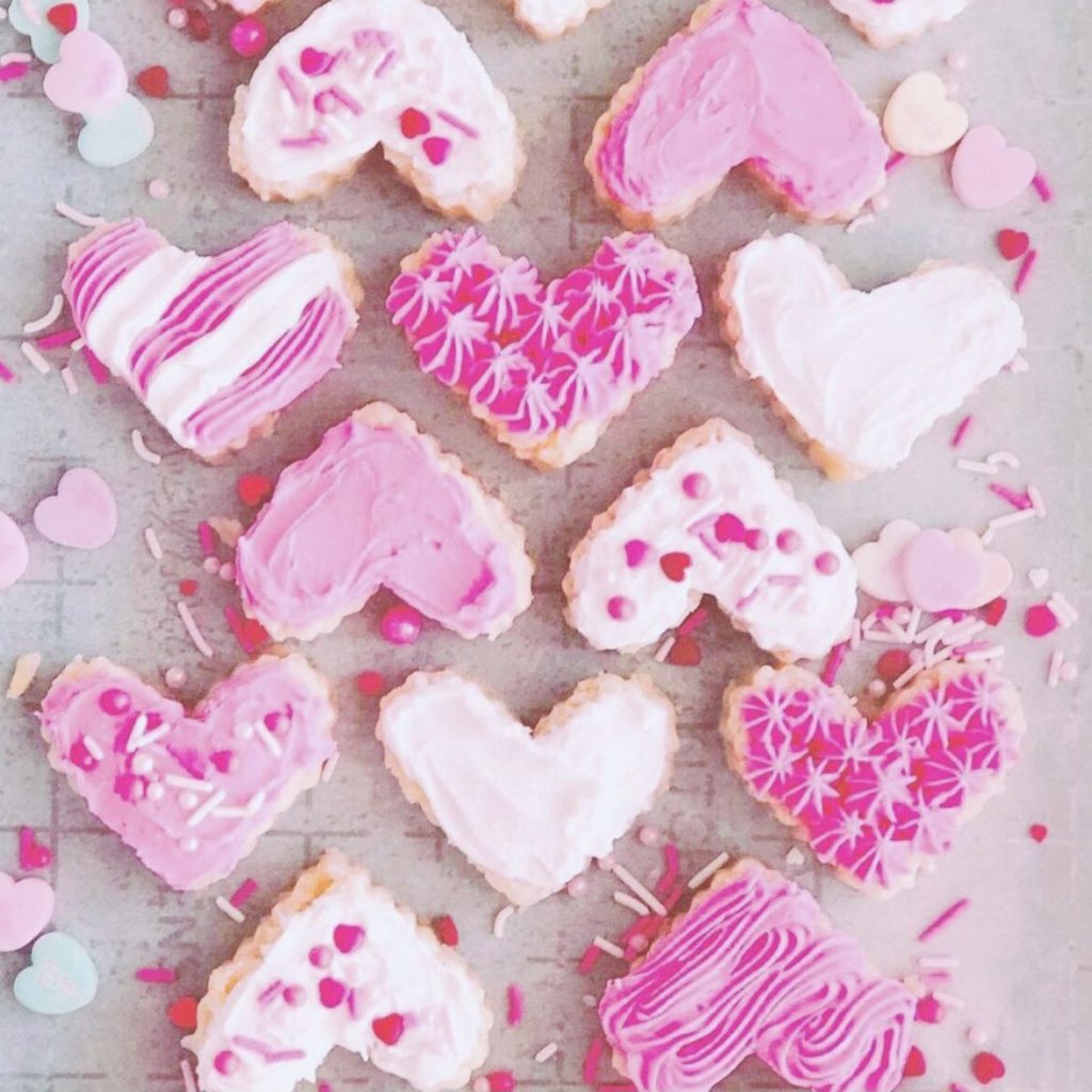 Valentine Sugar Cookie Bars