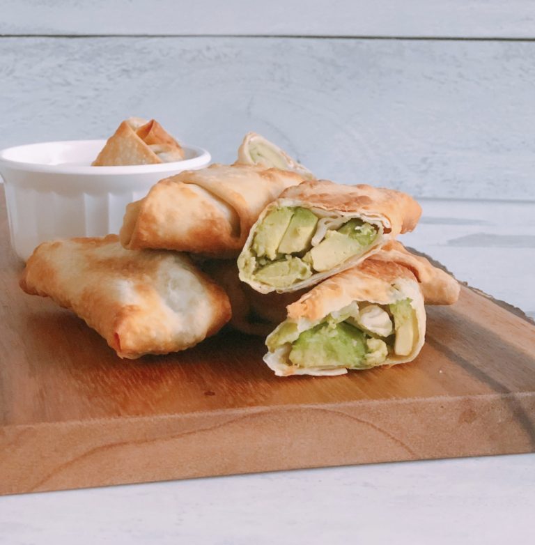 Air Fryer Avocado Egg Rolls The Sweet Cucina
