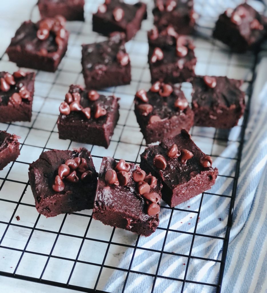 Fudgy Avocado Brownies