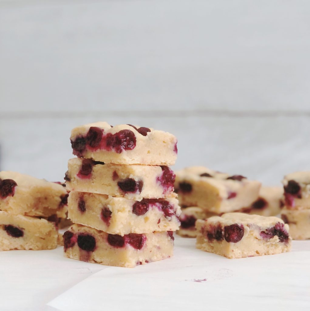 Blueberry Cookie Bars