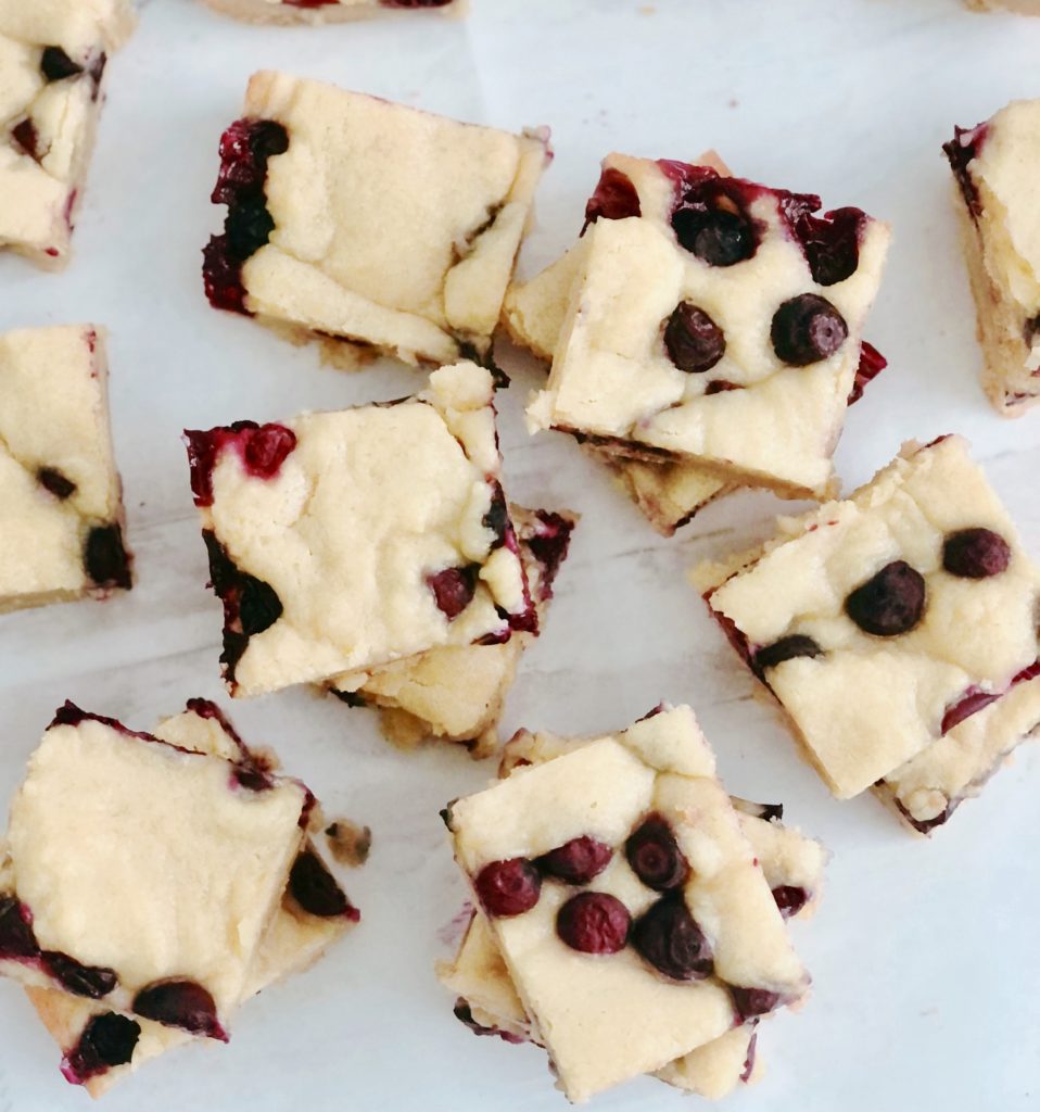 Blueberry Cookie Bars