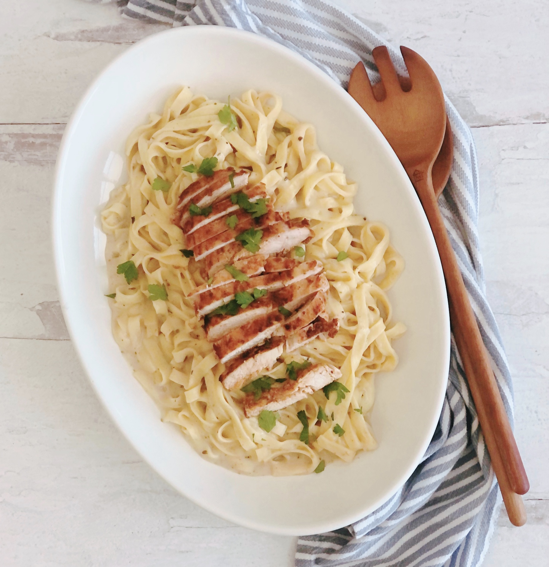 Spicy Chicken Alfredo