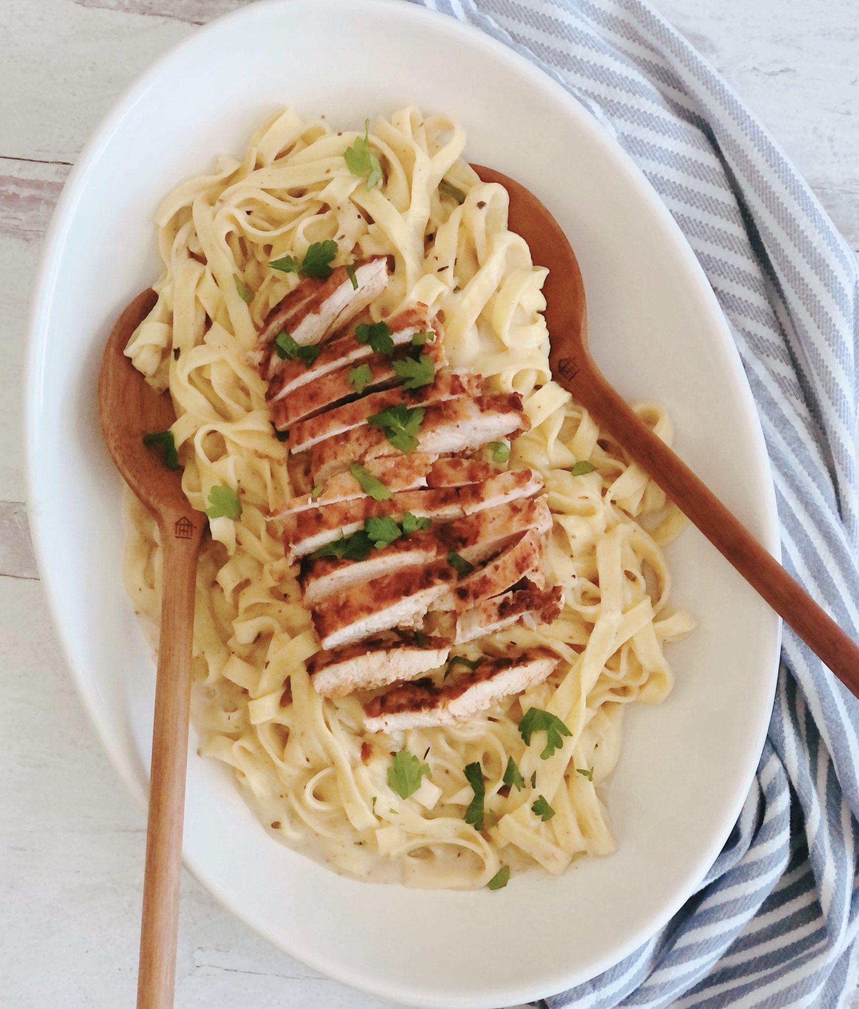 Spicy Chicken Alfredo