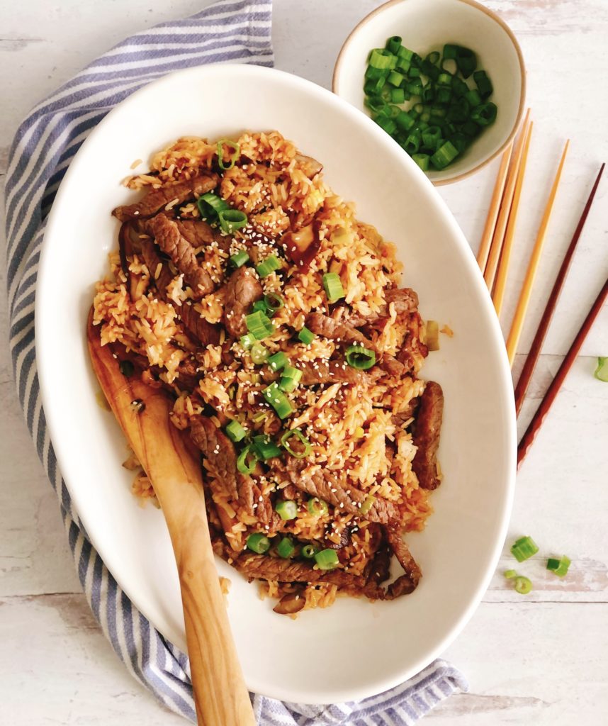 Easy Beef Fried Rice